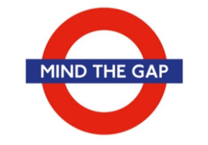 GrowEQ: Mind the Gap sign